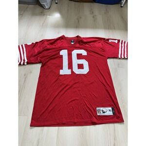 Reebok NFL Throwback Joe Montana#16 49ers Jersey Men XL Vintage Gridiron Classic